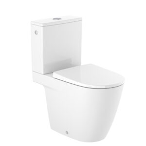 Roca ONA Close Coupled Open Back Pan - White
