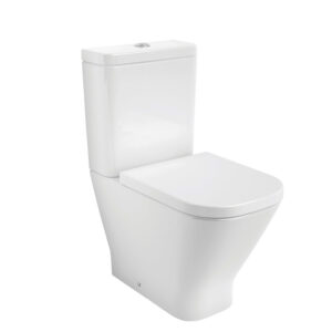 Roca The Gap Compact Rimless Close Coupled Pan - White