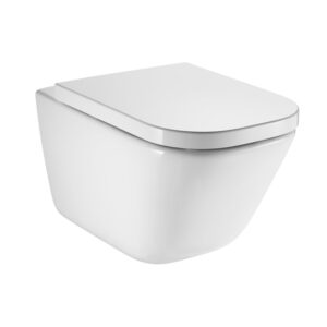 Roca The Gap Square Wall Hung Rimless Pan - 540mm projection (excl. frame & cistern)
