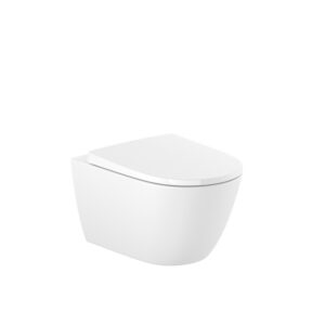 Roca ONA Wall Hung Pan - White (excl. frame & cistern)