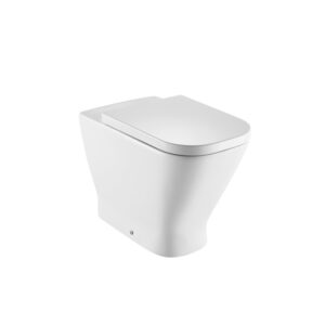 Roca The Gap Square Rimless Back To Wall Pan - White (excl. concealed cistern)