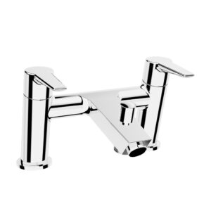 VitrA Solid S Deck-Mounted Bath Mixer With Hand Shower