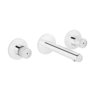 VitrA Origin 3 Tap Hole Built-In Basin Mixer - Chrome