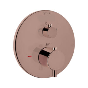 VitrA Origin Built-In Thermostatic Bath/Shower Mixer - Copper**