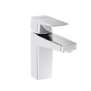 VitrA Root Square Compact Basin Mixer - Chrome