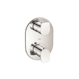 Roca Atlas Built-In Thermostatic Mixer 2 Outlets - Chrome