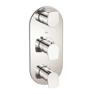 Roca Atlas Built-In Thermostatic Mixer 3 Outlets - Chrome
