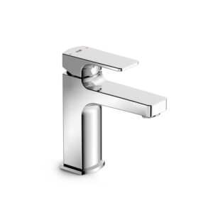 Roca Escuadra Smooth Body Basin Mixer - Chrome