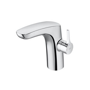 Roca Insignia Smooth Body Basin Mixer - Chrome