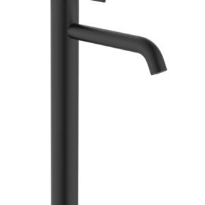 Roca ONA Extended Height Basin Mixer - Matt Black (incl. waste)