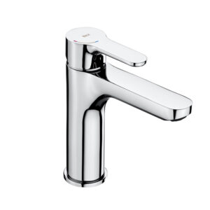 Roca L20 Medium Height Basin Mixer - Chrome