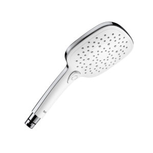 Roca Plenum 3 Function Handset - Square - Chrome & White**