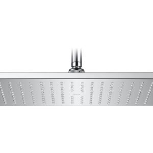 Roca Rainsense Shower Head 360 x 240mm Rectangle - Chrome