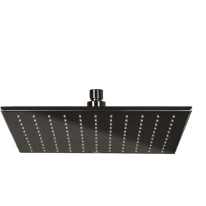 Roca Rainsense Shower Head 300mm Square - Titanium Black