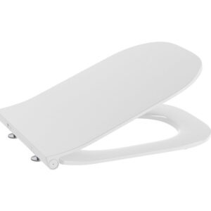 Roca The Gap Square Slim Soft Close Seat - White