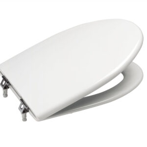 Roca The Gap Round Comfort Height Close Coupled Soft-Closing Seat - White