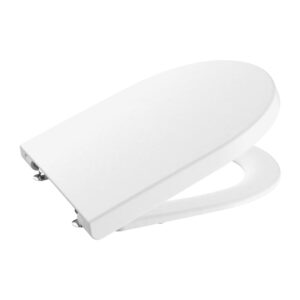 Roca The Gap Round Soft Close Seat - White