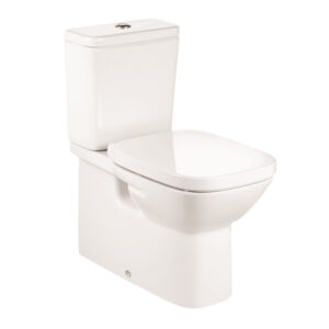 Roca Debba Round Comfort Height Soft Close Seat - White