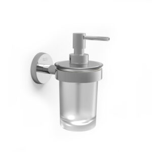 Roca Twin Wall Mounted Soap Dispenser - Chrome**