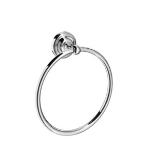 Roca Carmen Towel Ring - Chrome