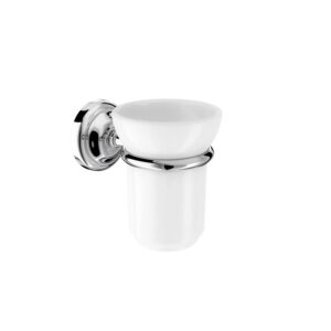 Roca Carmen Tumbler - White/Chrome