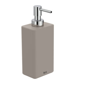 Roca ONA Soap Dispenser - Matt Sand Grey