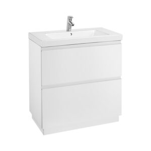 Roca Lander 800mm Base Unit - White Gloss