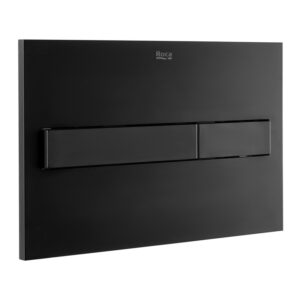Roca PL7 Dual Flush Plate - Matt Black