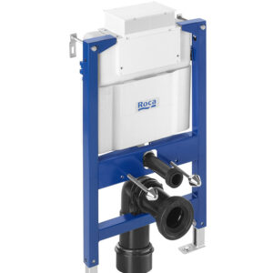 Roca Duplo WC L Frame & Cistern for Wall Hung Pan (under window installation)