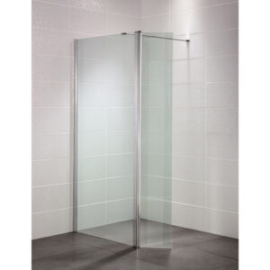 Aquadart Wetroom 8 Flipper Panel 300mm - Silver