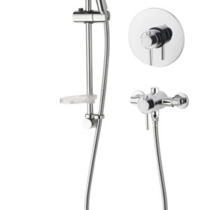 Aqualisa AQ Concealed/Exposed Concentric Valve for LP/HP use - Chrome