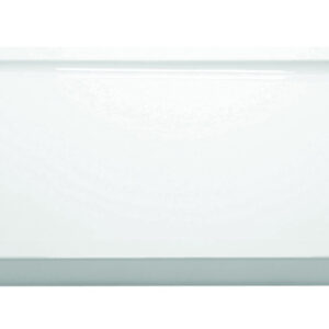 April 1300 x 800mm Anti Slip Tray - White (excl. waste)