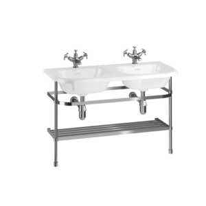 Clearwater Washstand For 1000mm Double Roll Top Basin - Stainless Steel ~