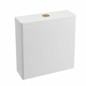 Britton Push Button - Brushed Brass