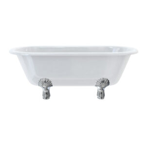Burlington Windsor Double Ended 1700 x 750mm Bath - White