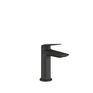 Britton Greenwich Basin Mixer - Matt Black