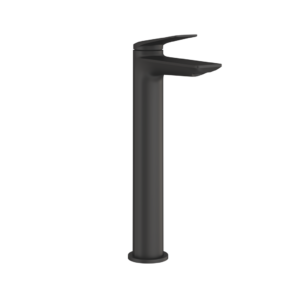 Britton Greenwich Tall Basin Mixer - Matt Black