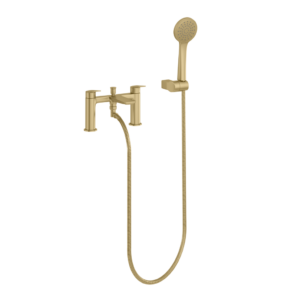 Britton Greenwich Bath Shower Mixer - Brushed Brass