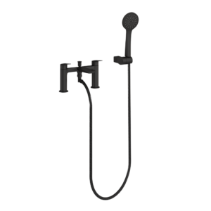 Britton Greenwich Bath Shower Mixer - Matt Black