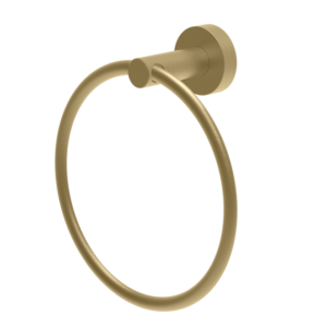 Britton Hoxton Towel Ring - Brushed Brass