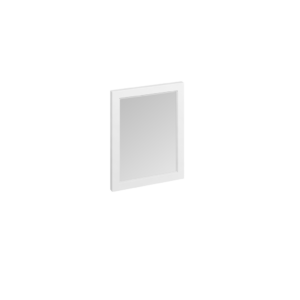 Burlington Framed Mirror - 600mm - Matt White