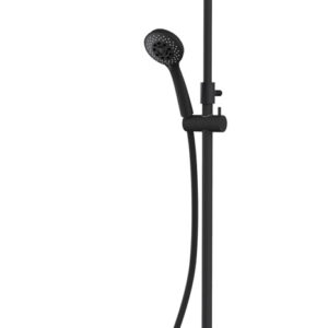 Aqualisa Midas 220 Shower Column Mixer - Matt Black