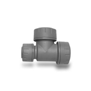 Polyplumb 25mm x 10mm x 15mm End Reducer Tee (5 Pk)