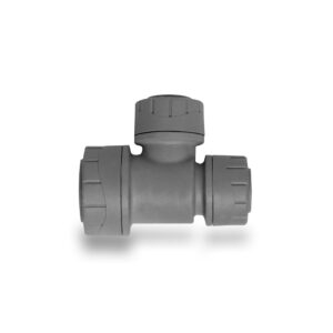 Polyplumb 15mm x 10mm x 10mm Branch End Reducer Tee (5 Pk)