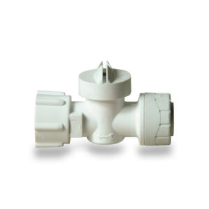 Polyplumb 15mm x 1/2 Swivel Service Valve (5 Pk)