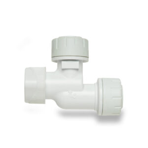 Polyplumb 15mm x 15mm 90 Bent Service Valve (5 Pk)