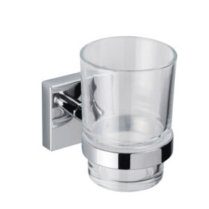 Croydex Chester Tumbler & Holder - Chrome