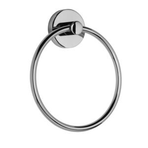 Croydex Britannia Towel Ring - Chrome