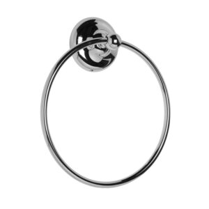 Croydex Grosvenor Towel Ring - Chrome