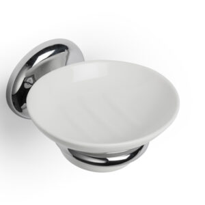 Croydex Grosvenor Soap Dish & Holder - Chrome